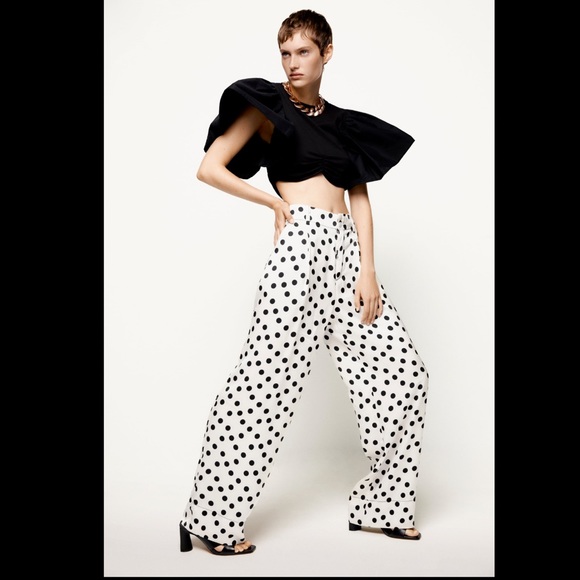 Zara polka dot pants limited edition - Picture 7 of 7